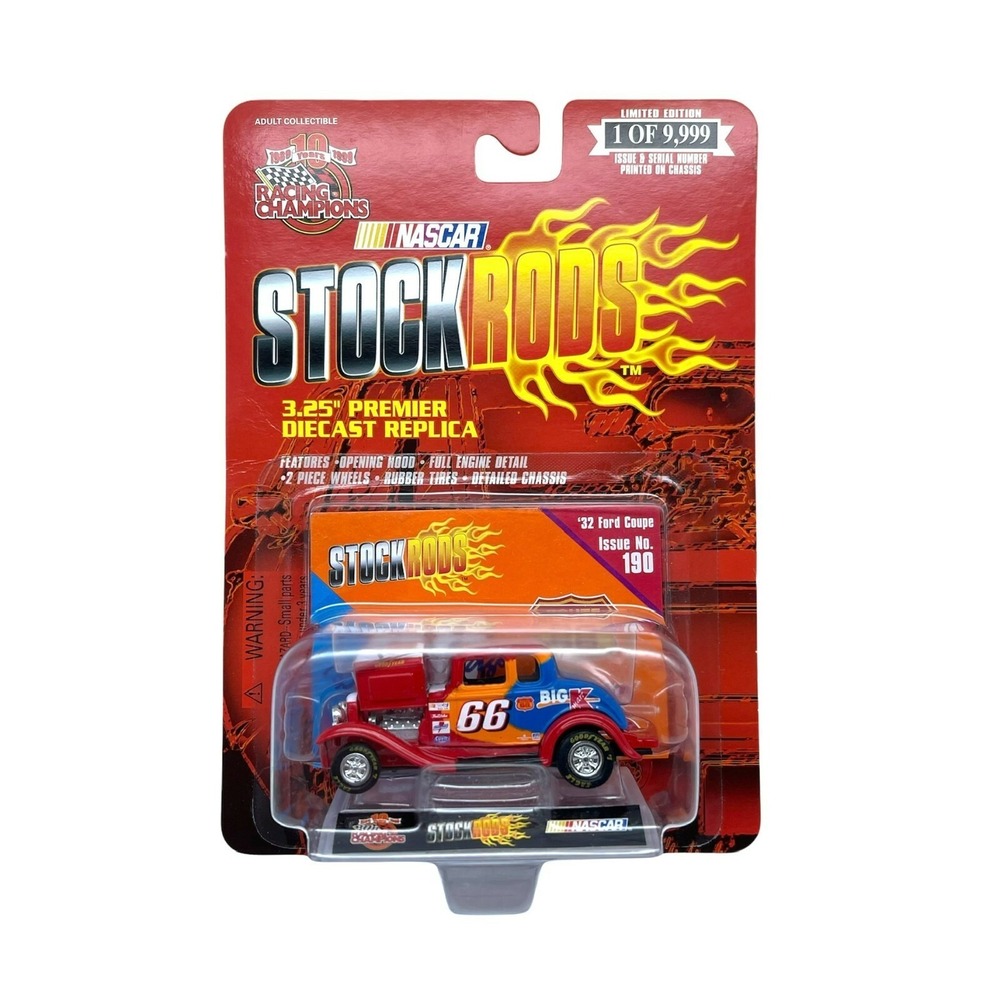 Racing‎ Champions 1932 '32 Ford Coupe Darrel Waltrip Big K-Mart Car Red 1/64